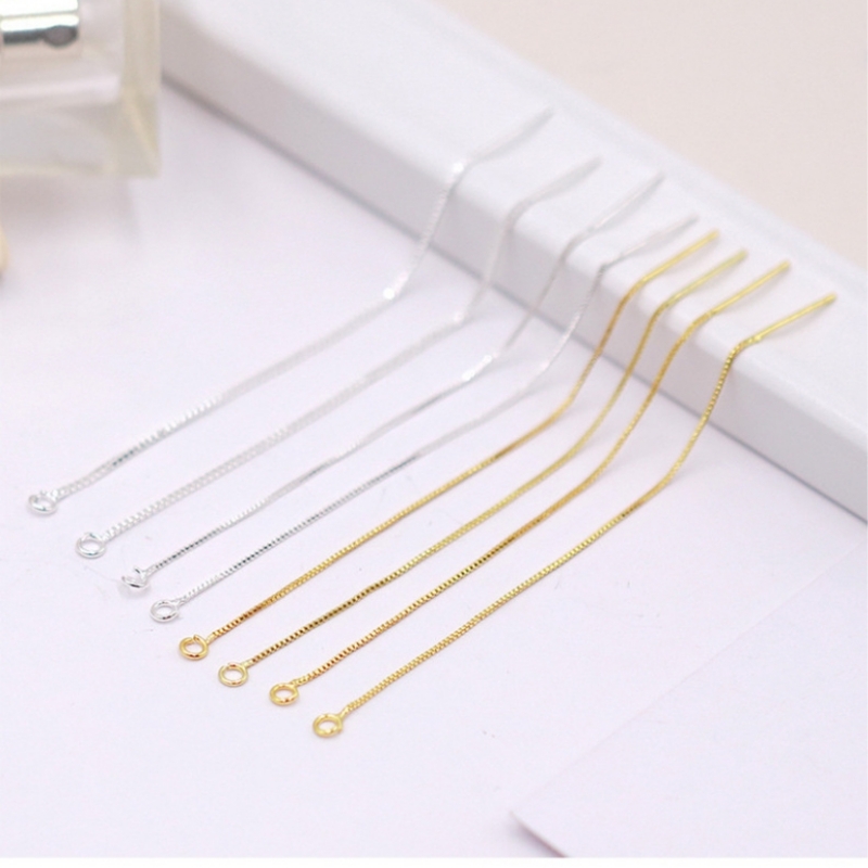 Women Accessories Chain - 925 Sterling Silver Earring DIY Jewelry