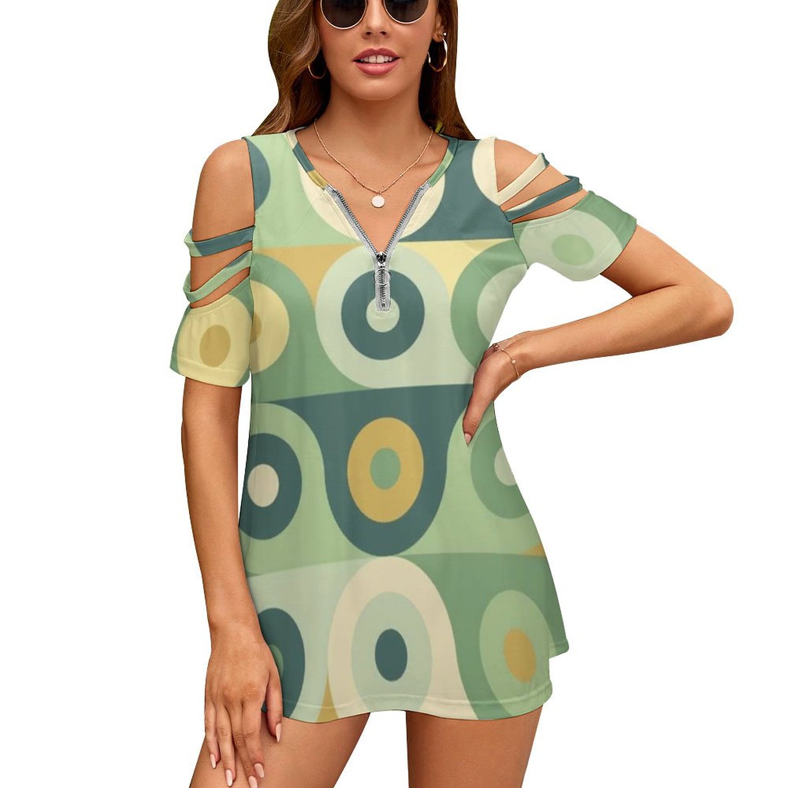 Groovy 70's Pattern Women Zipp - Women'S Accessories In The 70S review and price