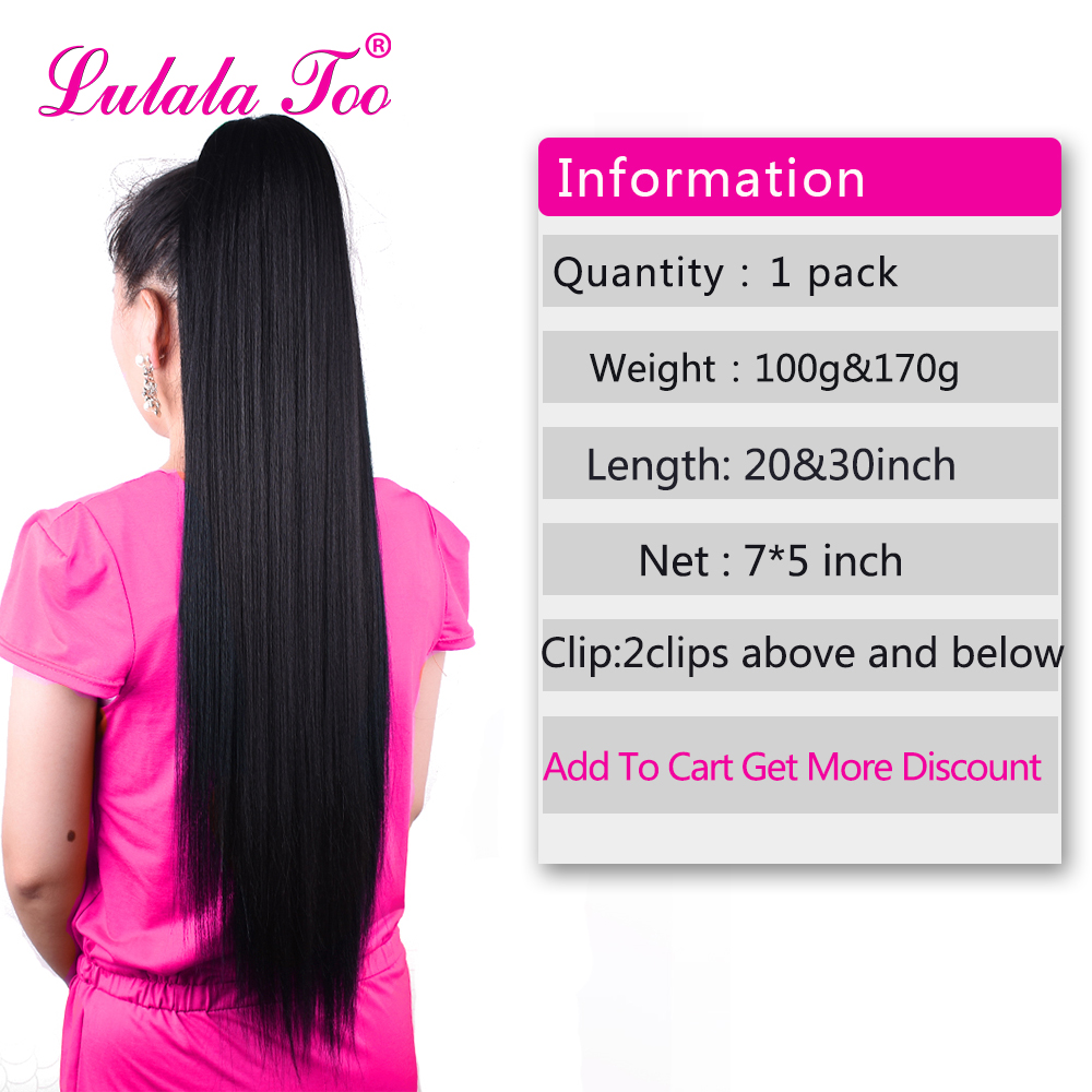 30inch Long Afro Puff Yaki Str - Hair Band Elastic review and price