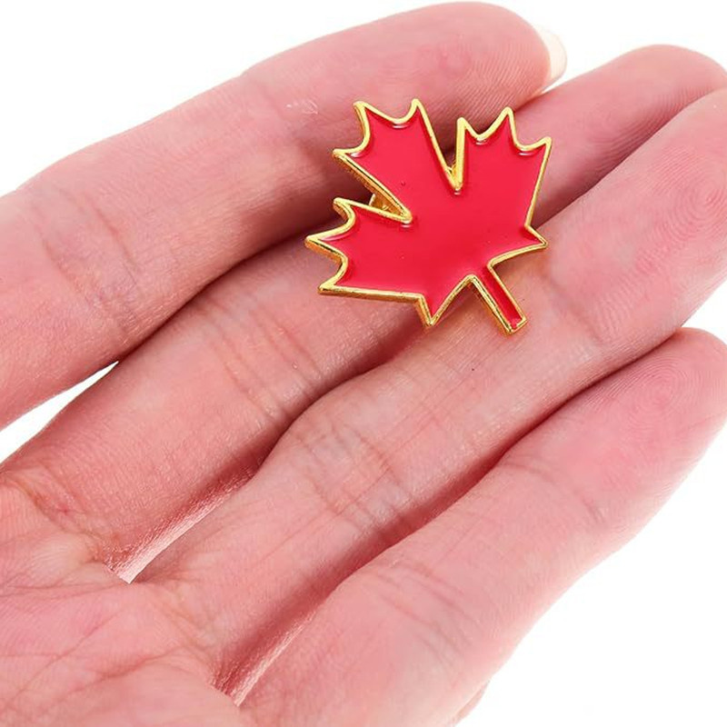 Red Canada Maple Leaf Brooches - Women'S Accessories Canada review and price