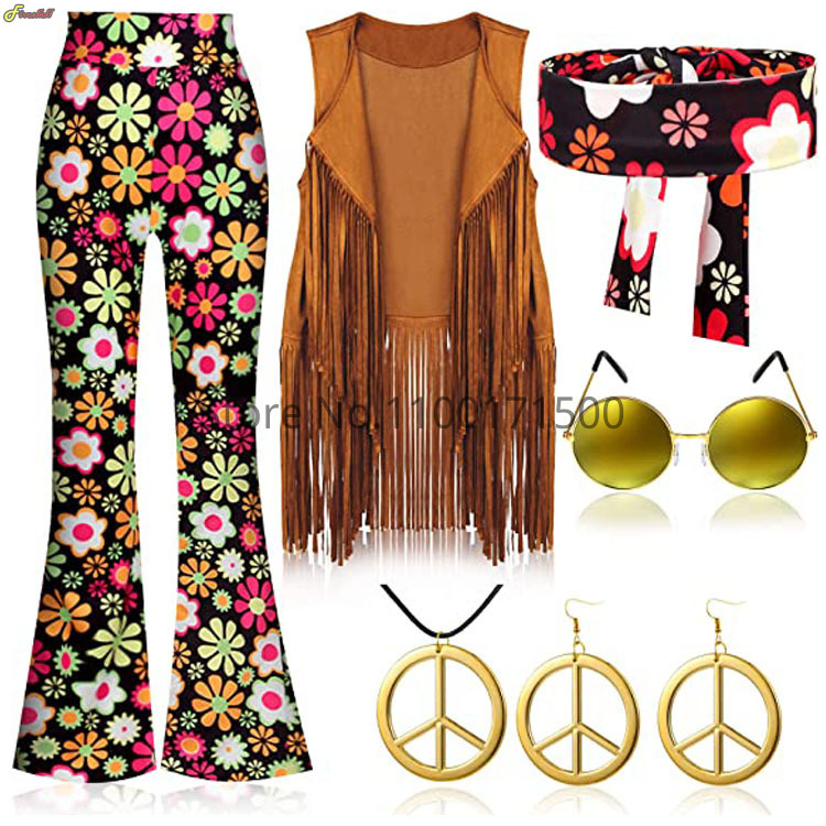 Halloween Hippie Costume Women - Women'S Accessories In The 70S review and price