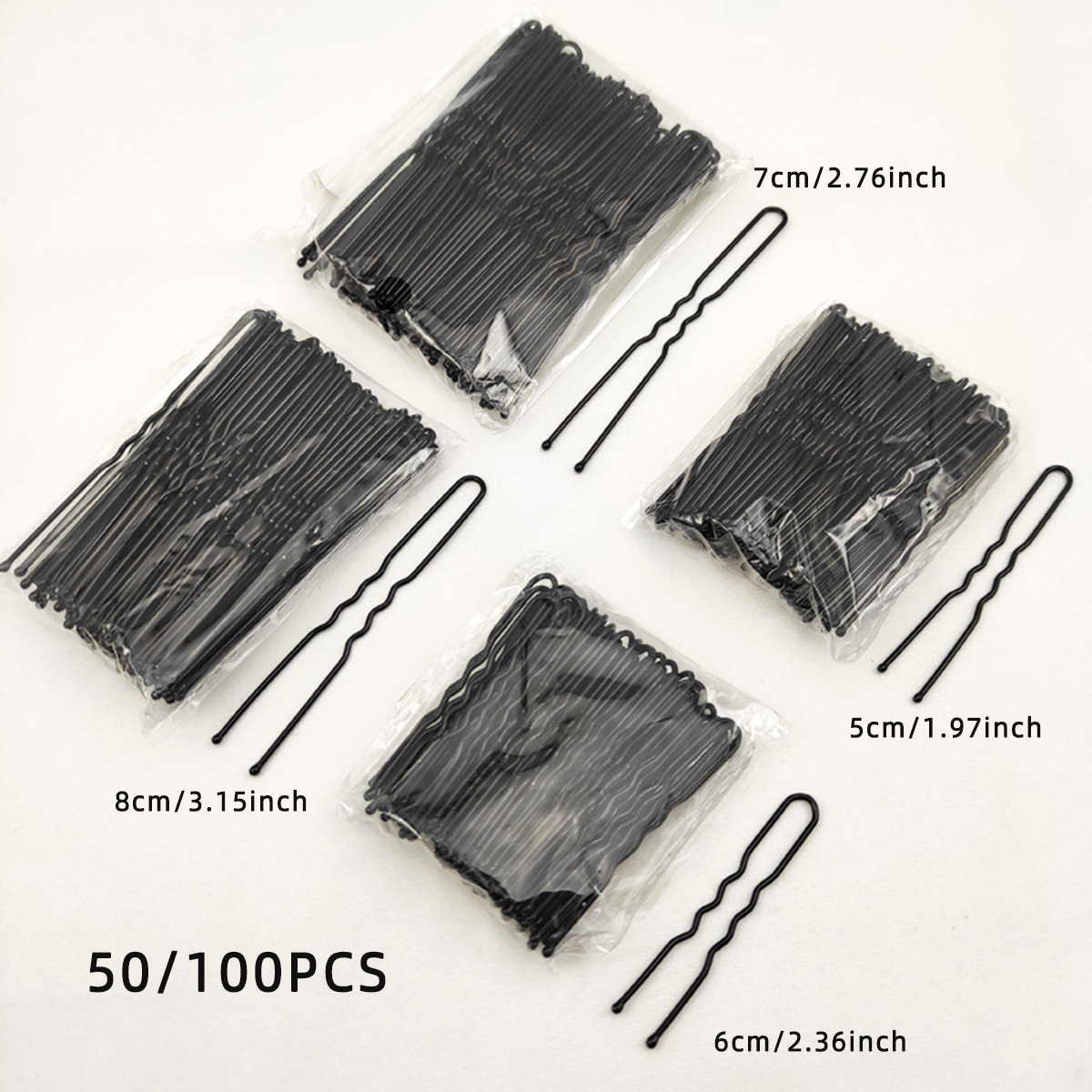 50/100 PCS Women 5/6/7/8 cm Ha - Young Women'S Accessories review and price