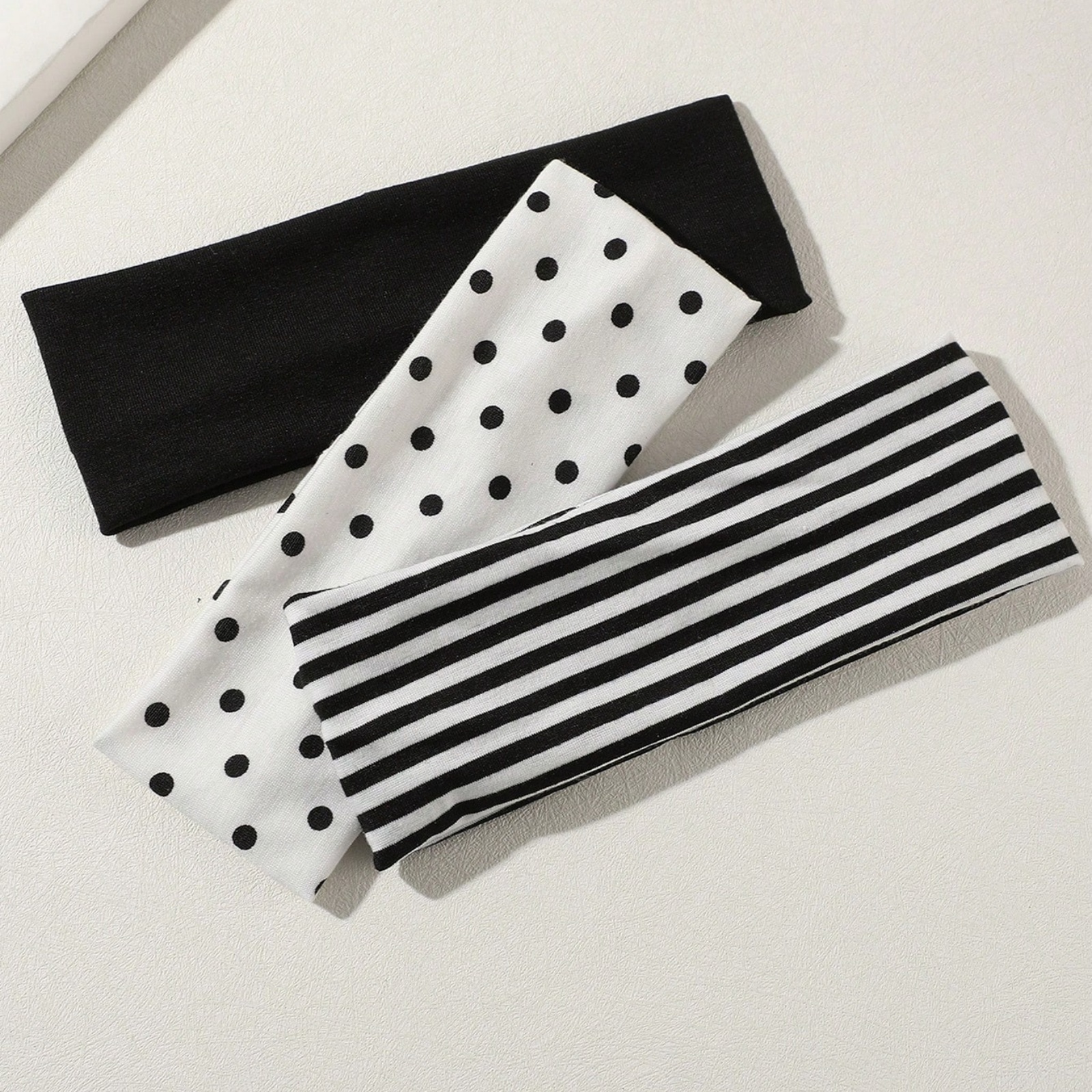 3Pcs Black & White Polka Dot S - Women'S Yoga Accessories review and price