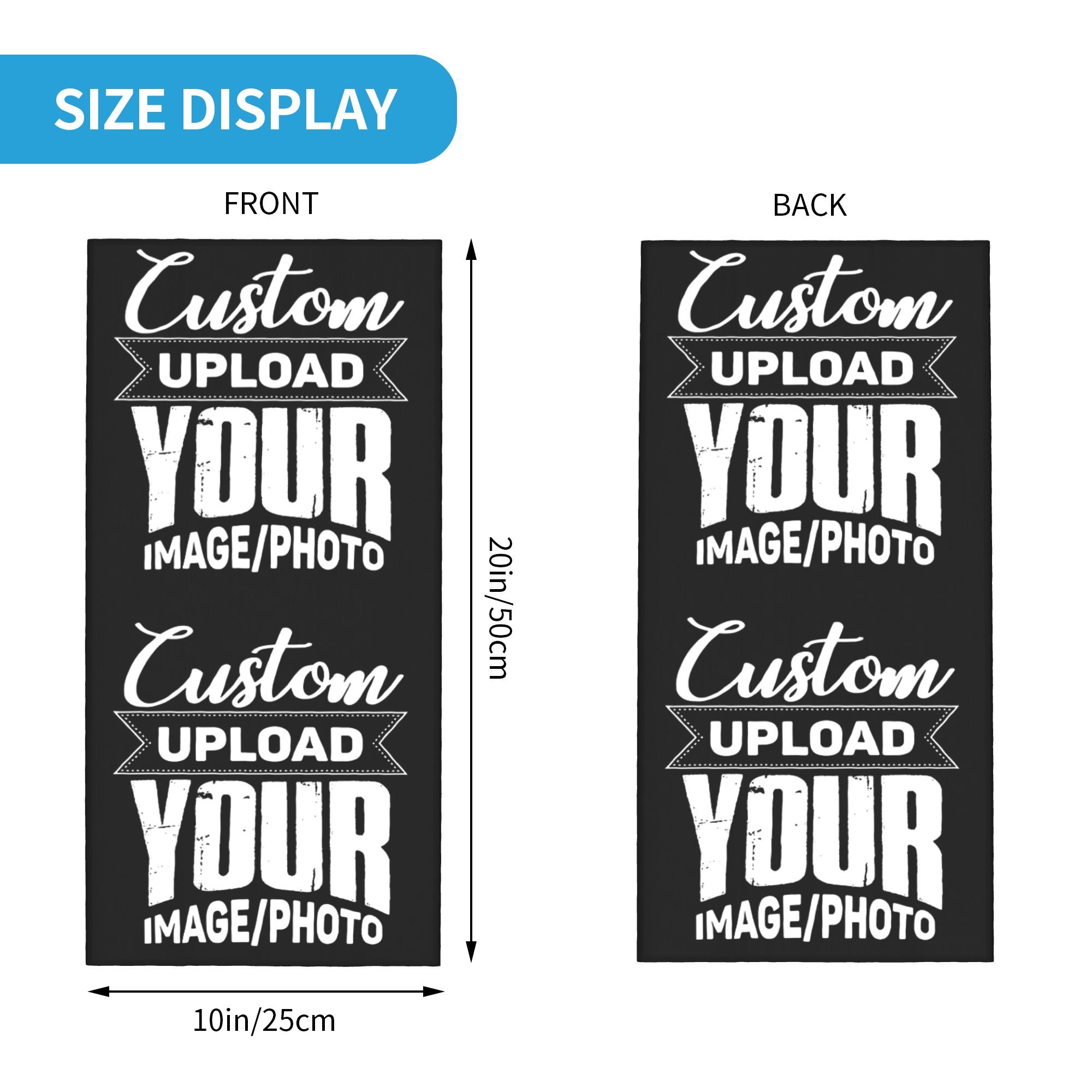 Custom Your Design Here Bandan - Women Accessories Logo review and price