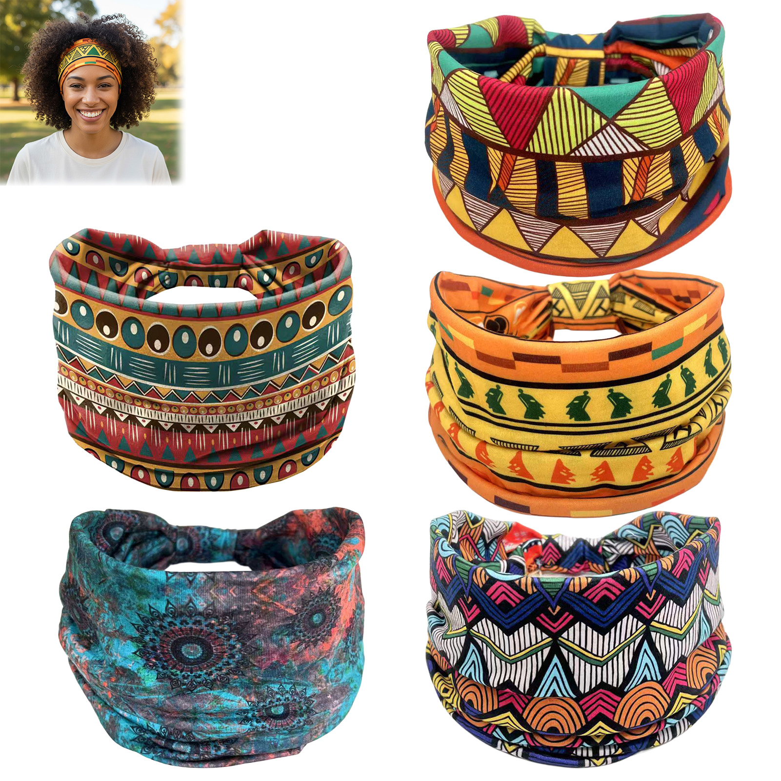 Women's Boho Head Wrap African - Women'S Yoga Accessories review and price