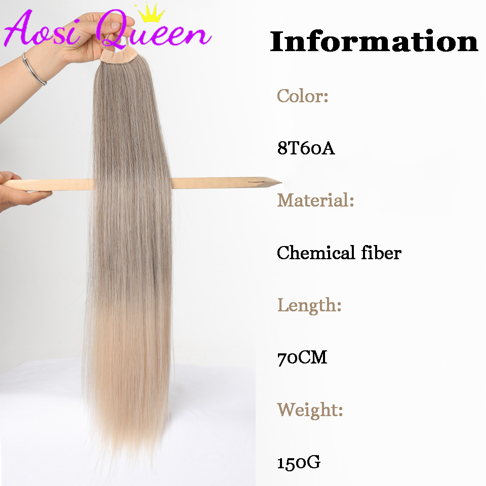 AOSI  Wig Ponytail Female 2024 - Hair Band Elastic review and price