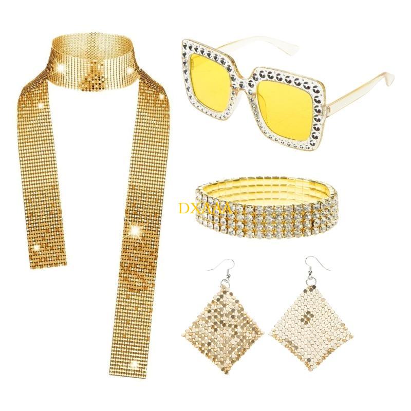 DXAA 70s Disco Fancy Dress Set - Women'S Accessories In The 70S review and price