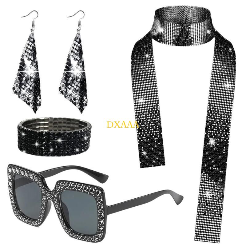 DXAA 70s Disco Fancy Dress Set - Women'S Accessories In The 70S review and price