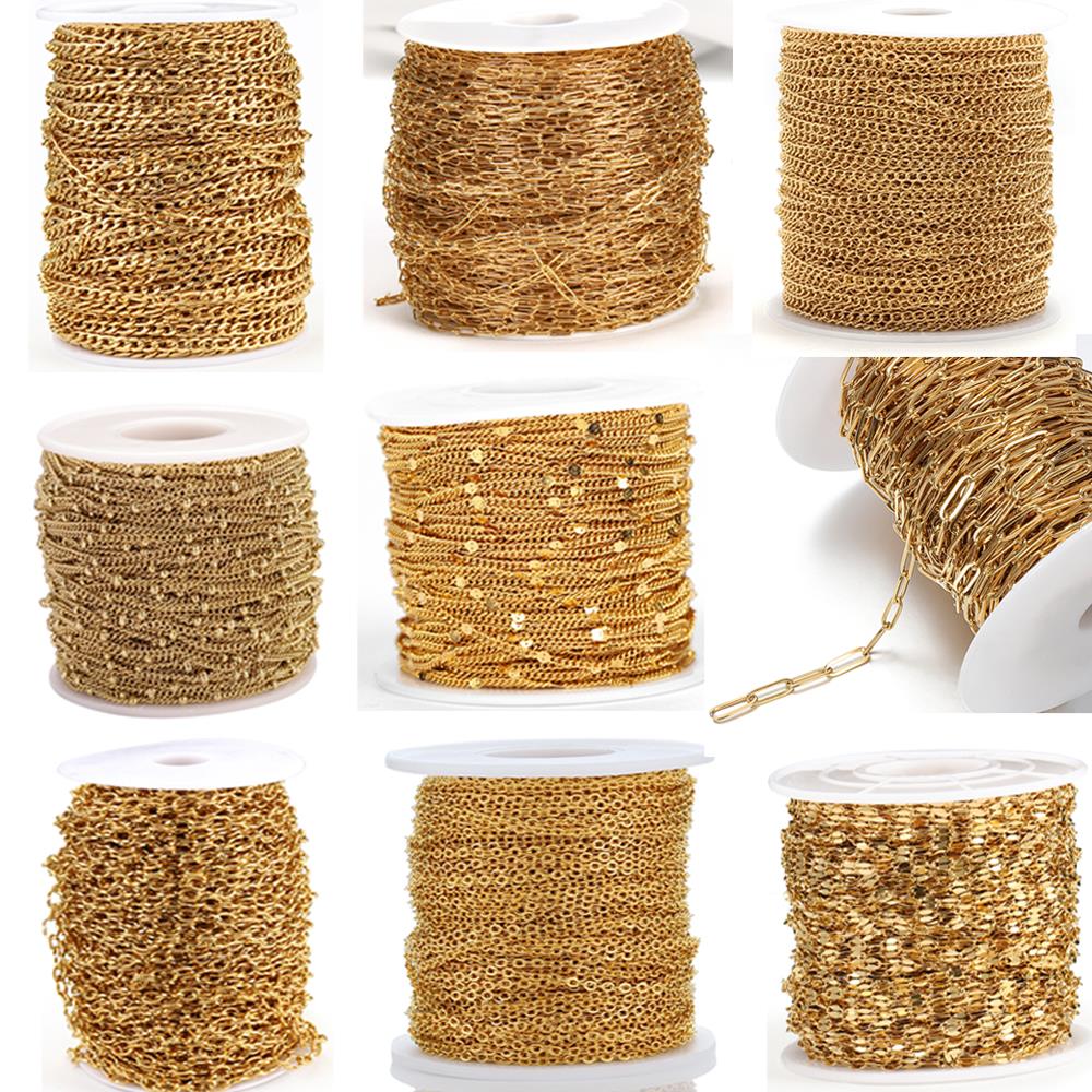 2Meters Stainless Steel Link C - Beaded Anklet Chain review and price