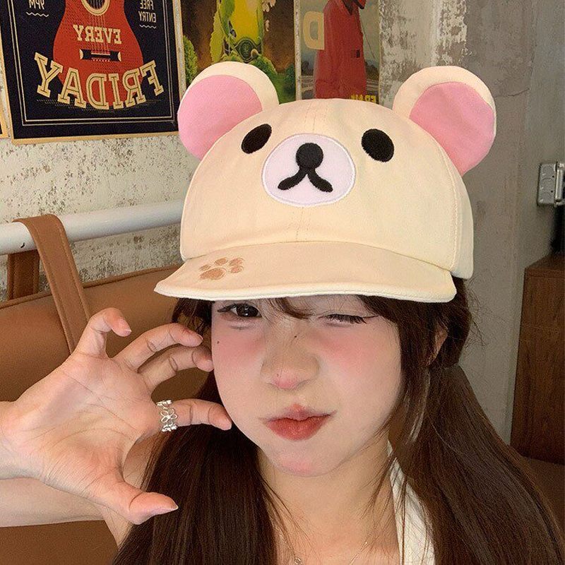 Rilakkuma Bear With Ear Cap Su - Women Accessories Trendy review and price