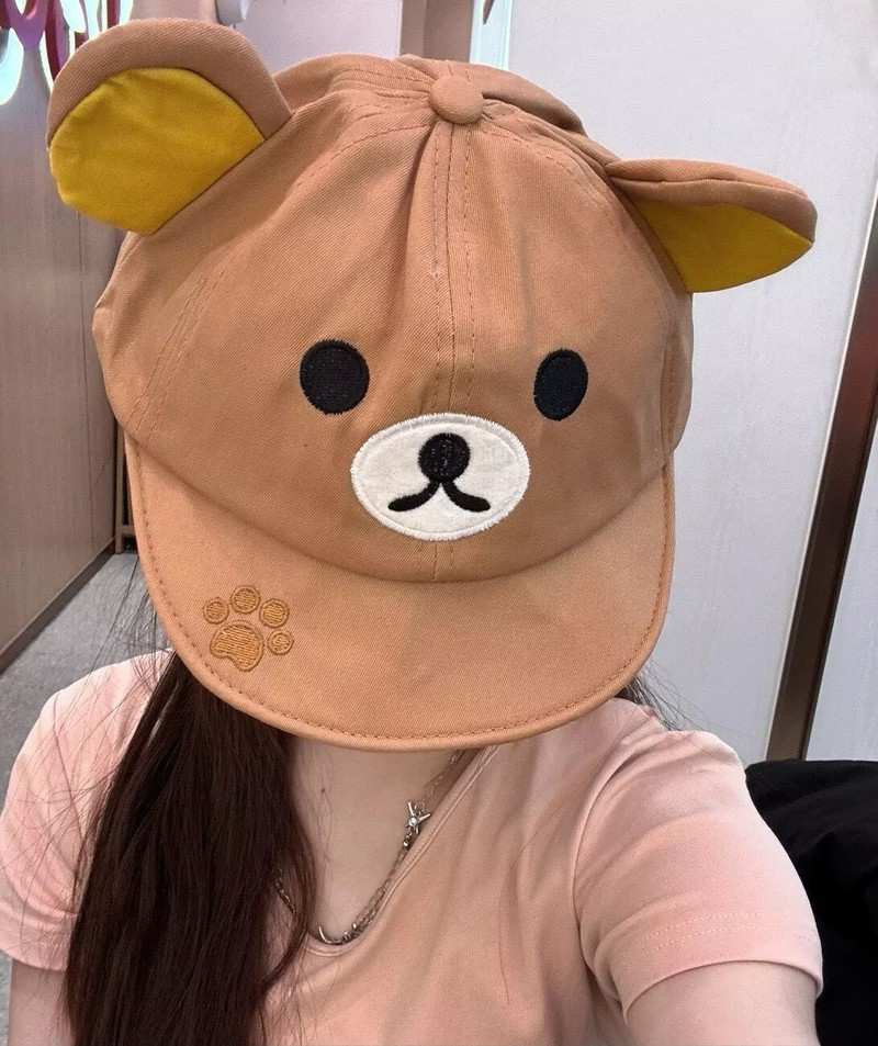 Rilakkuma Bear With Ear Cap Su - Women Accessories Trendy review and price