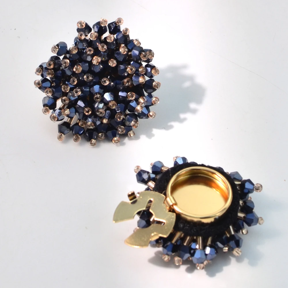 2PCS Elegant Button Covers Han - Women Accessories Trendy review and price