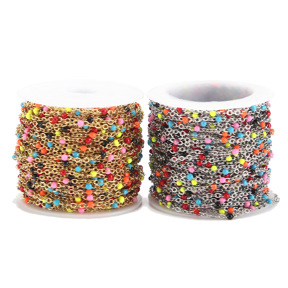 2mm Width 2M Stainless Steel C - Beaded Anklet Chain review and price