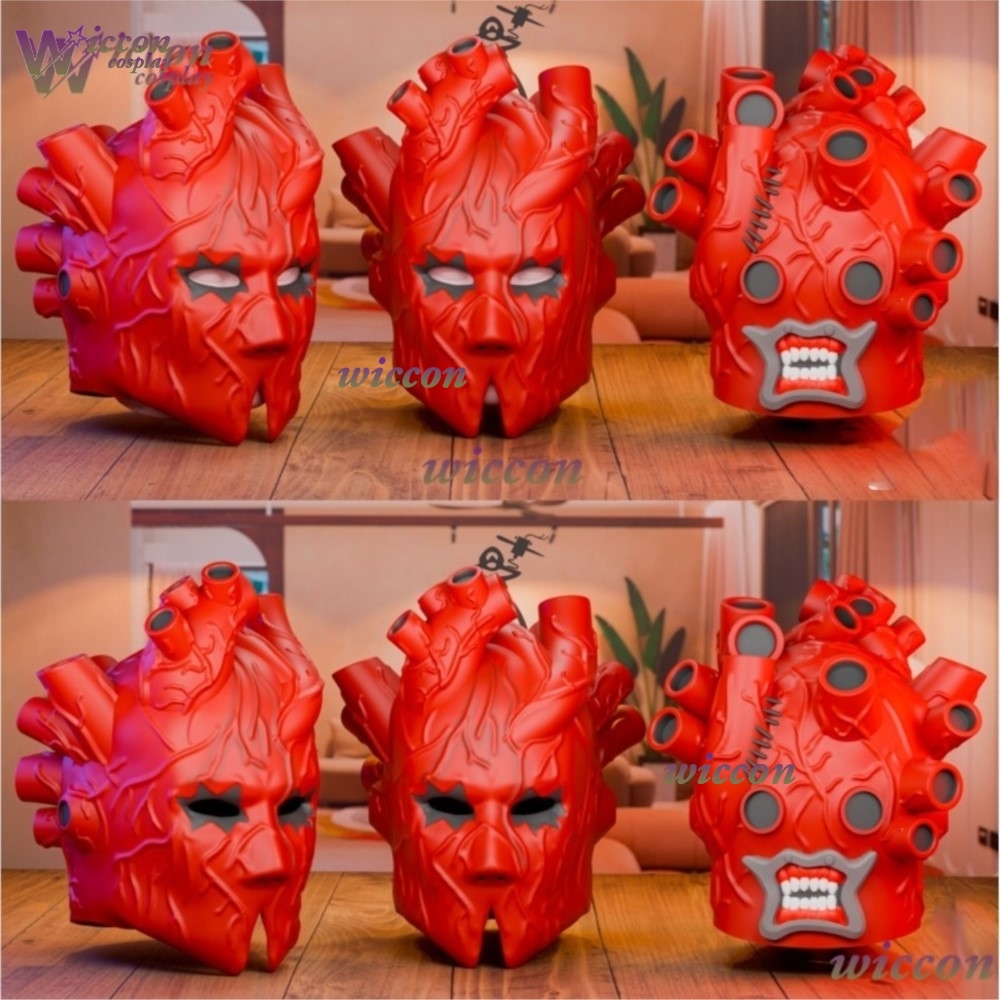 Dorohedoro Shin Heart Mask Lat - Women Accessories Sale review and price
