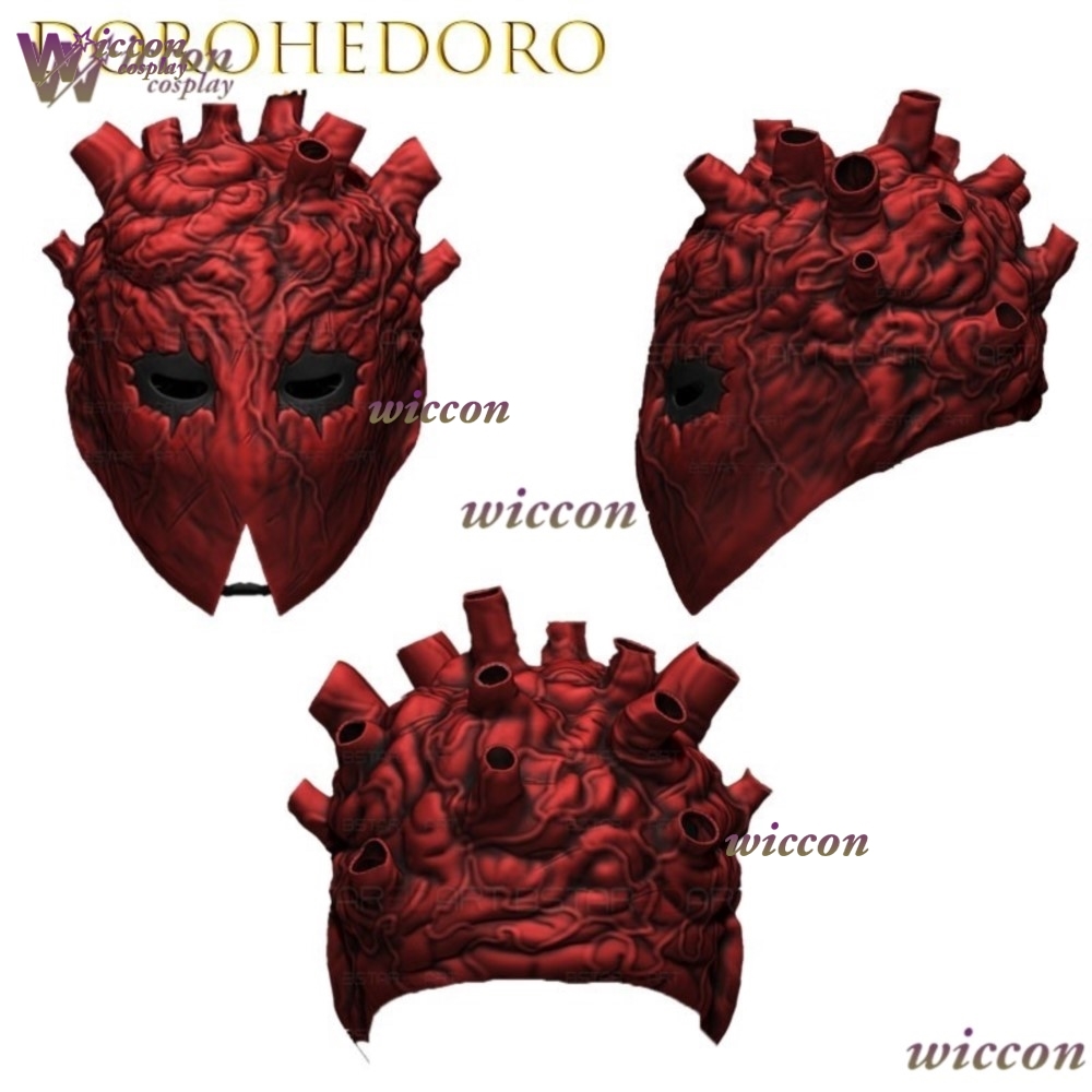 Dorohedoro Shin Heart Mask Lat - Women Accessories Sale review and price