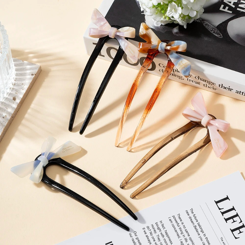 1 piece, sweet bow U-shaped ha - Young Women'S Accessories review and price