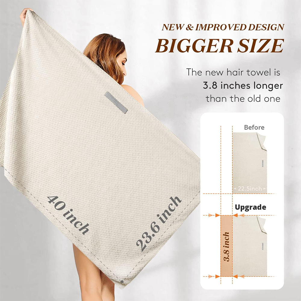 Microfiber Hair Towel Extra La - Hair Band Elastic review and price