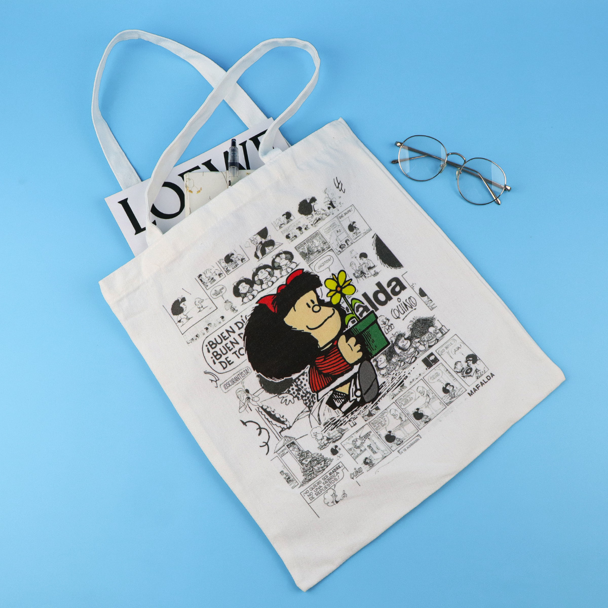 Fashion Canvas Tote Bag Women  - Women Accessories Trendy review and price