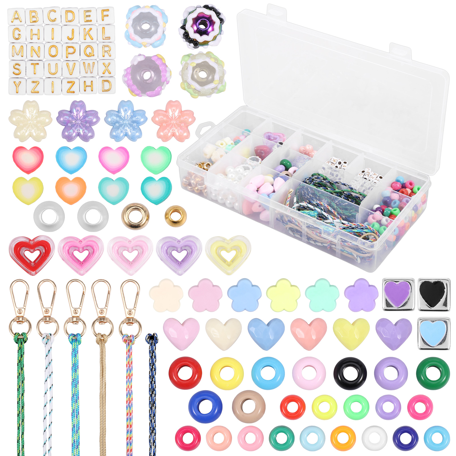 421PCS Beaded Keychain Making  - Women Accessories Chain review and price