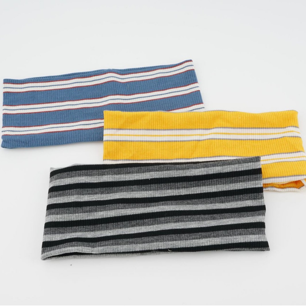 Sporty Striped Elastic Knit Ha - Hair Band Elastic review and price