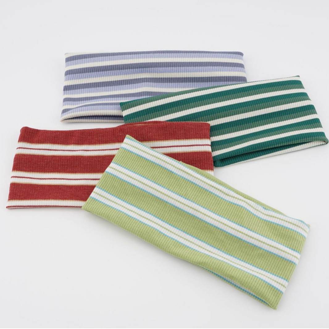 Sporty Striped Elastic Knit Ha - Hair Band Elastic review and price