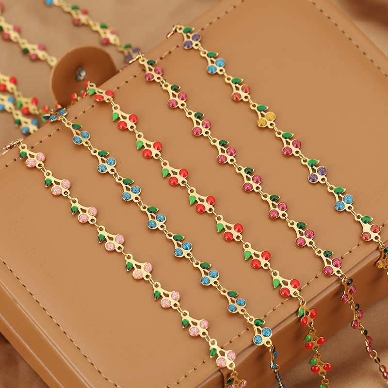 1 Meter Stainless Steel Enamel - Women Accessories Chain review and price