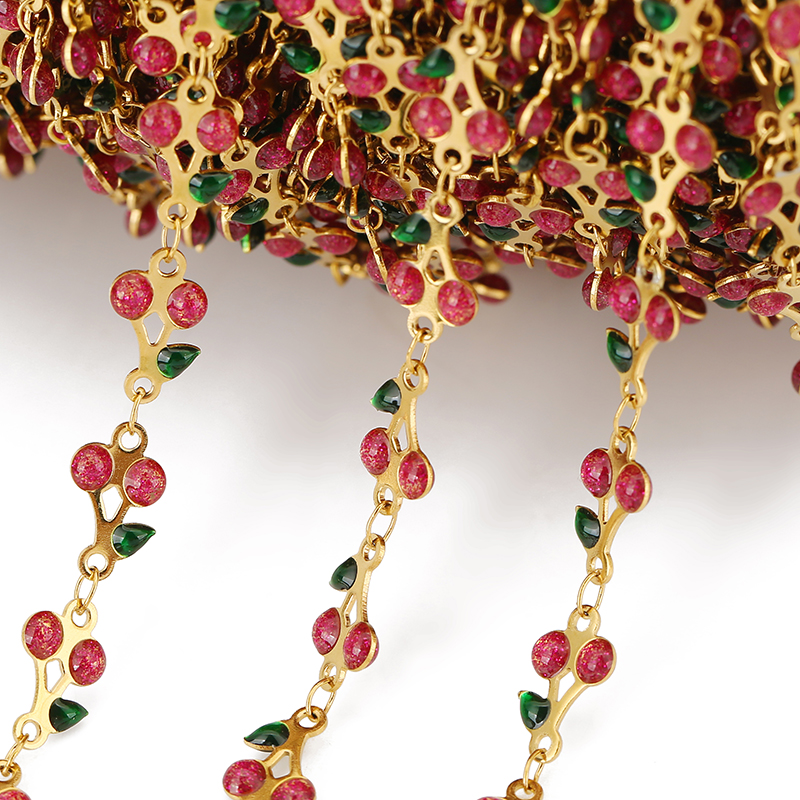 1 Meter Stainless Steel Enamel - Women Accessories Chain review and price
