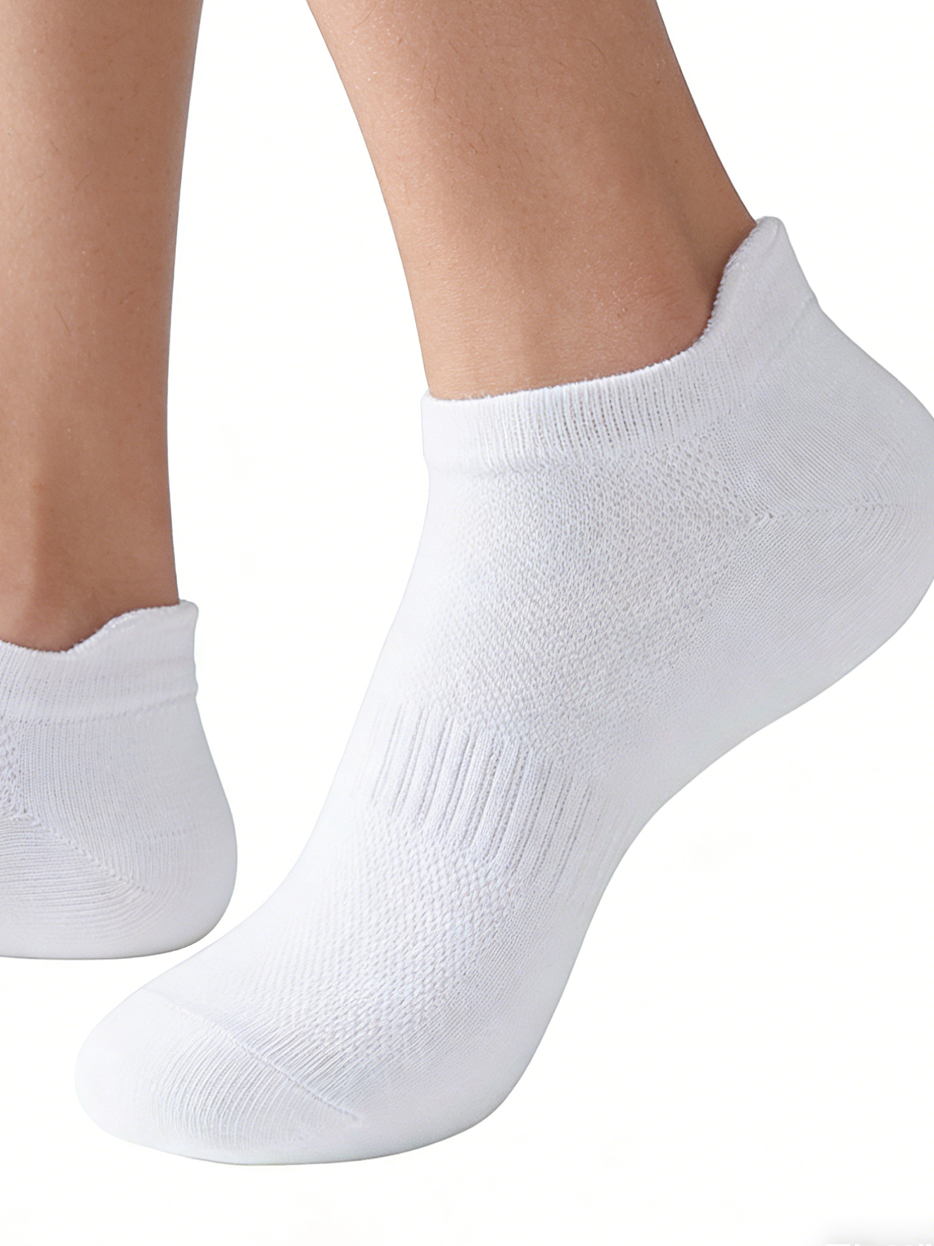6 Pairs Women Men White Ankle  - Women'S Ankle Accessories review and price