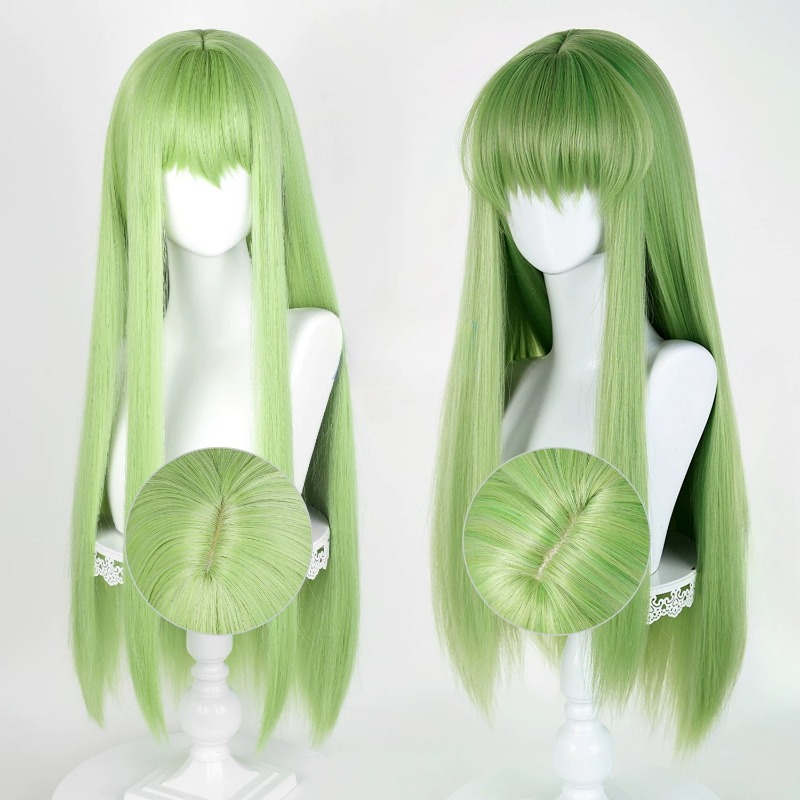 Anime CC Cosplay Green Wig Lon - Young Women'S Accessories review and price