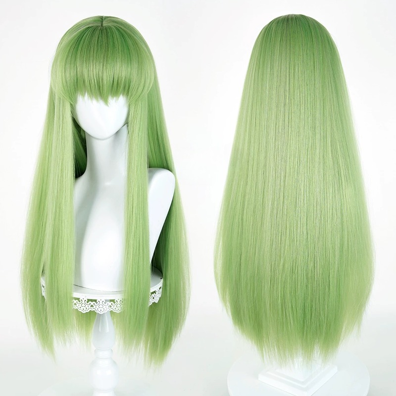 Anime CC Cosplay Green Wig Lon - Young Women'S Accessories review and price