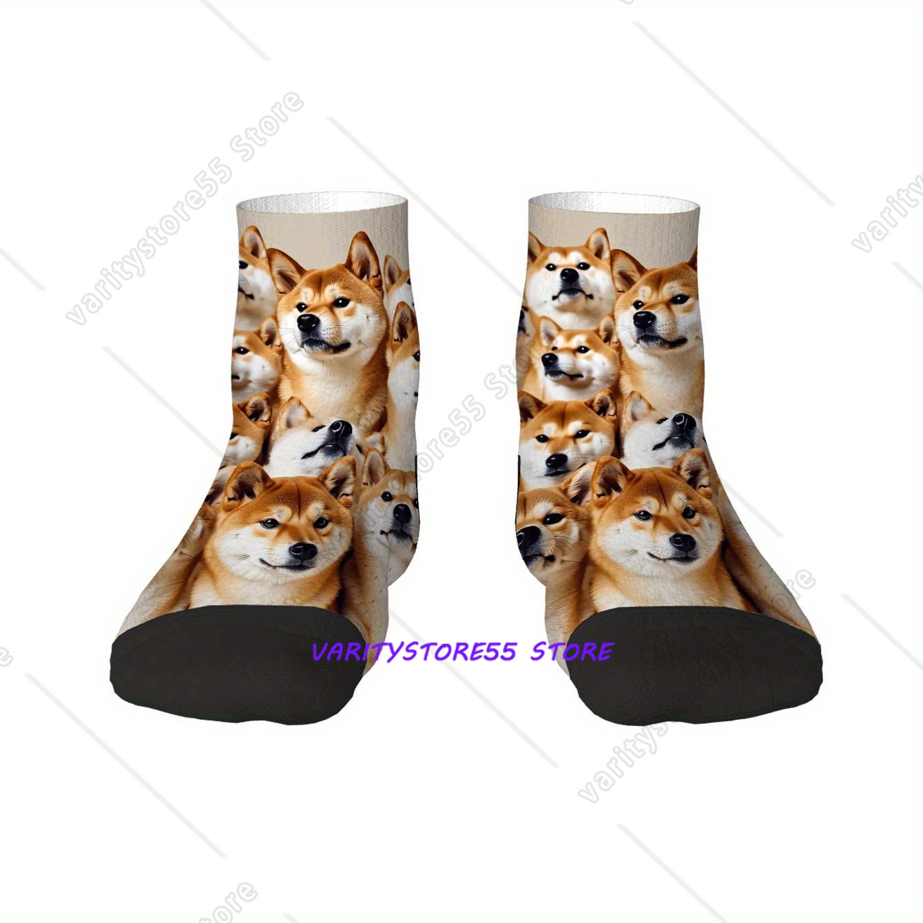 Cute Shiba Inu Print Ankle Soc - Women'S Ankle Accessories review and price