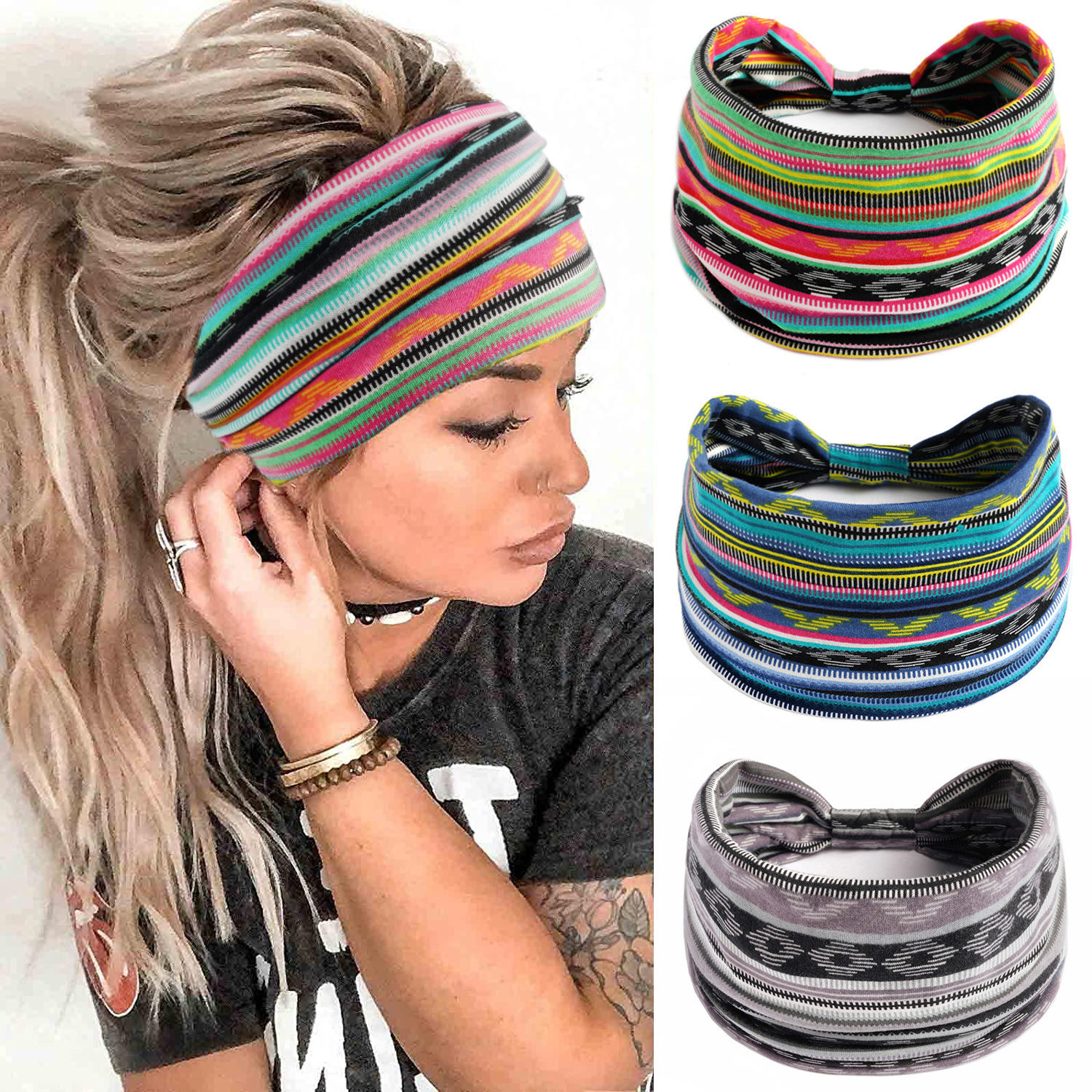 Fashion Solid Color Wide Edge  - Women'S Yoga Accessories review and price