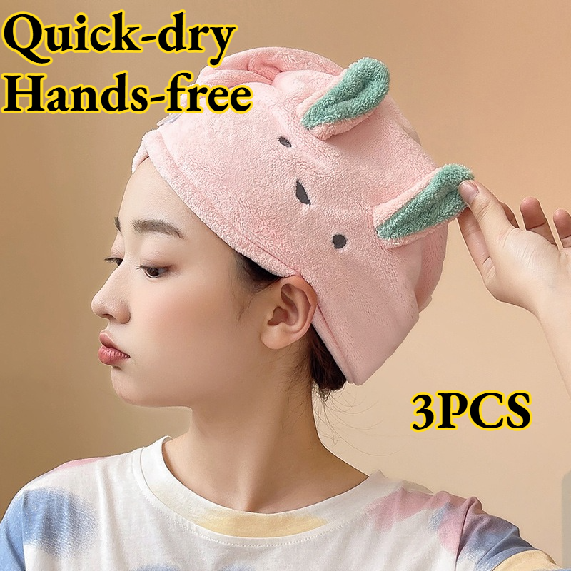 Hair Towel Cartoon Cute Absorb - Hair Band Elastic review and price