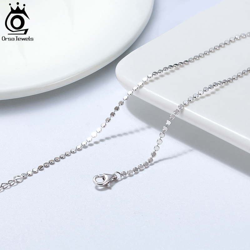 ORSA JEWELS Genuine 925 Sterli - Beaded Anklet Chain review and price