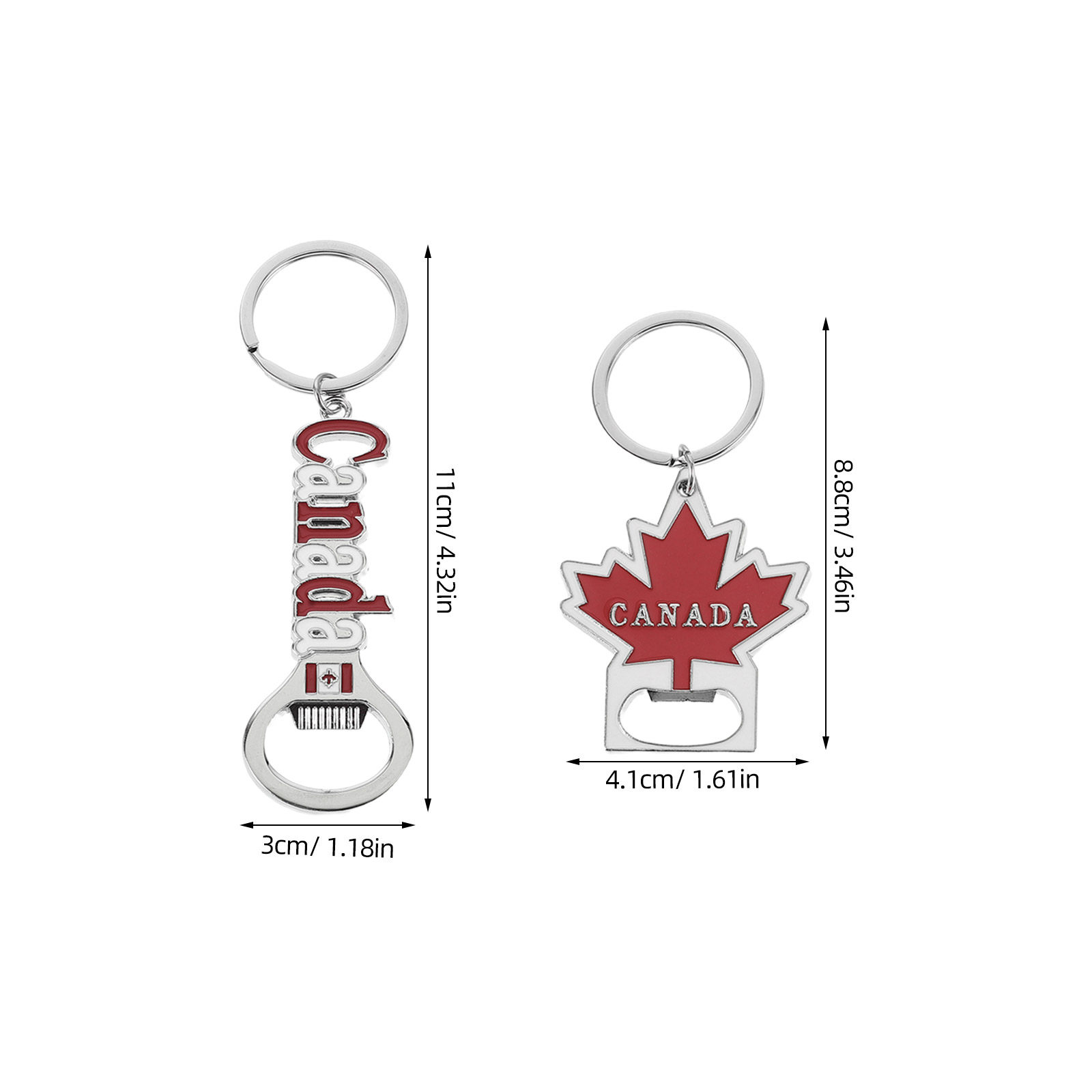 4Pcs Canada Keychain Bottle Op - Women'S Accessories Canada review and price