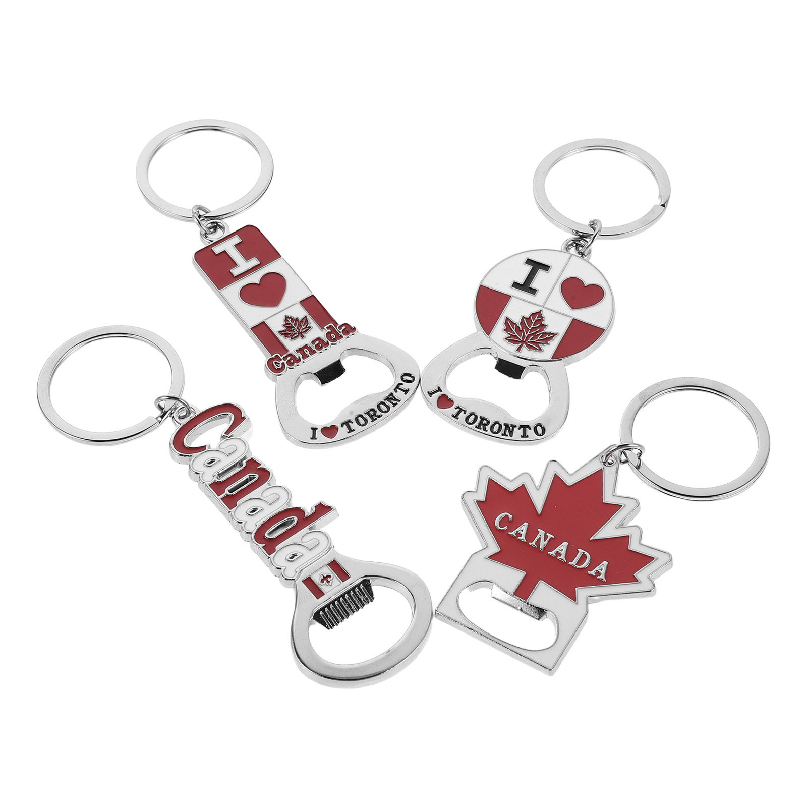 4Pcs Canada Keychain Bottle Op - Women'S Accessories Canada review and price