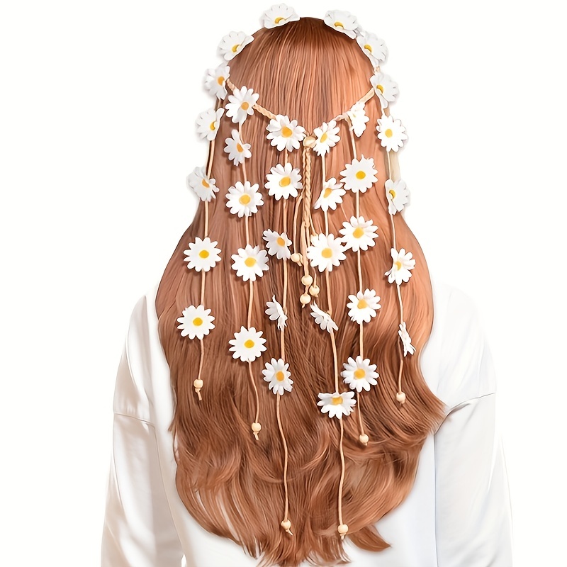 Flower hippie headband, flower - Women'S Accessories In The 70S review and price