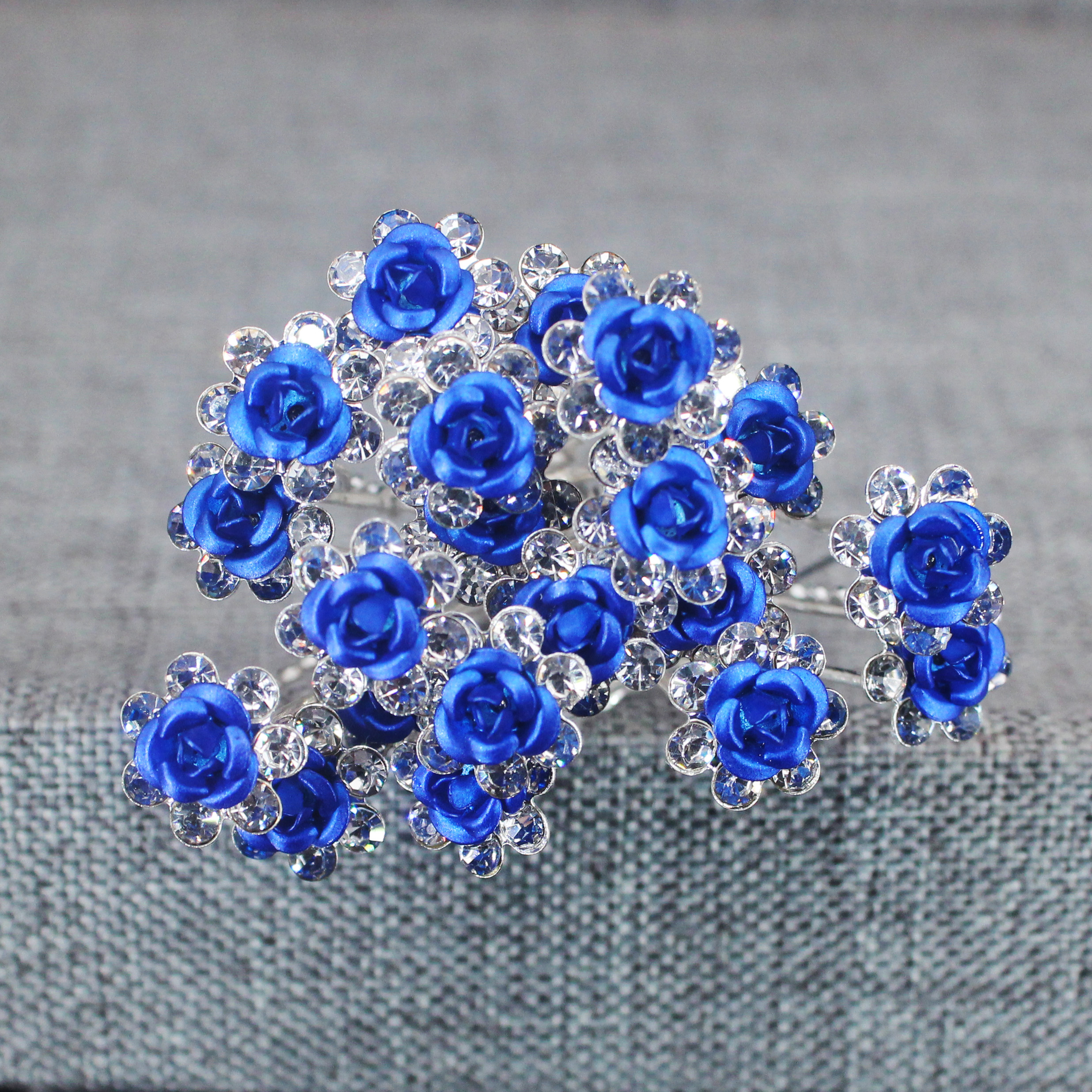 20PCS Rose Flower Rhinestone H - Young Women'S Accessories review and price